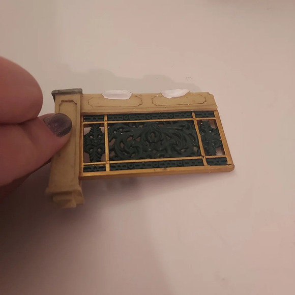 Vintage 1999 Lemax Village Collection - Lighted Victorian Gated Fence, Set of 5 - Picture 4 of 14